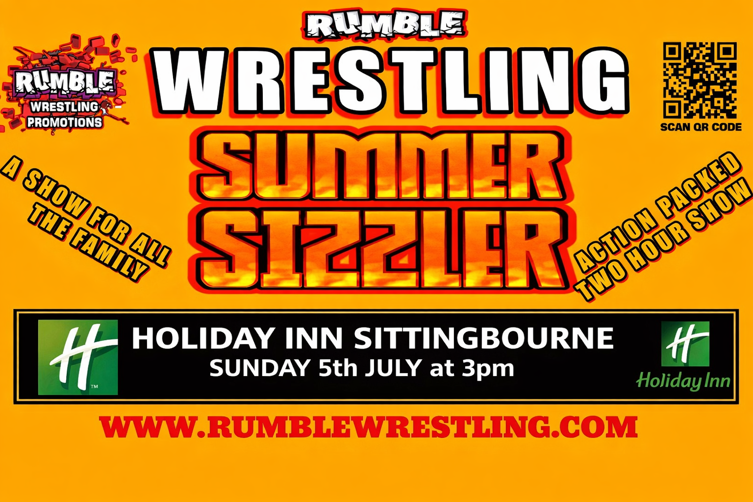 Wrestling Comes to Sittingbourne for their Summer Sizzler 